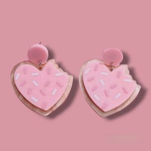 Heart-shaped Cookie Earrings